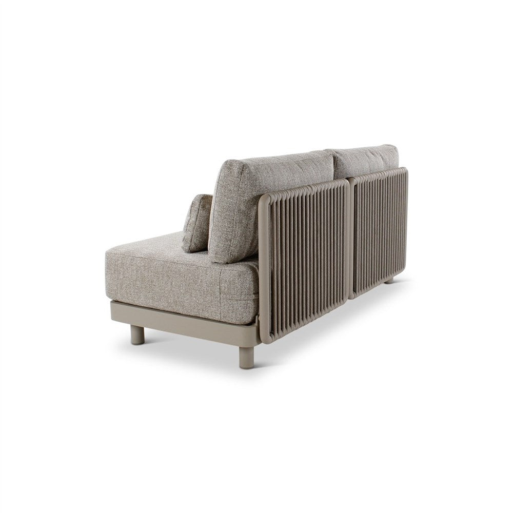 Outdoor loungeset Dubai met kussens en cover inbegrepen - VDC