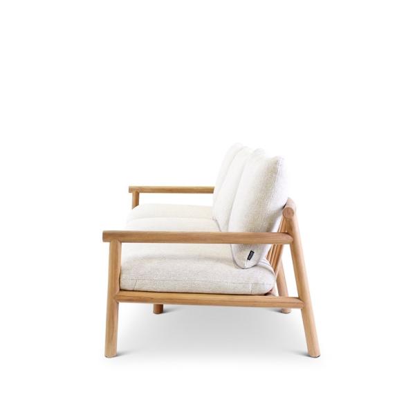 Outdoor loungezetel 3-zit Kuro teak - VDC