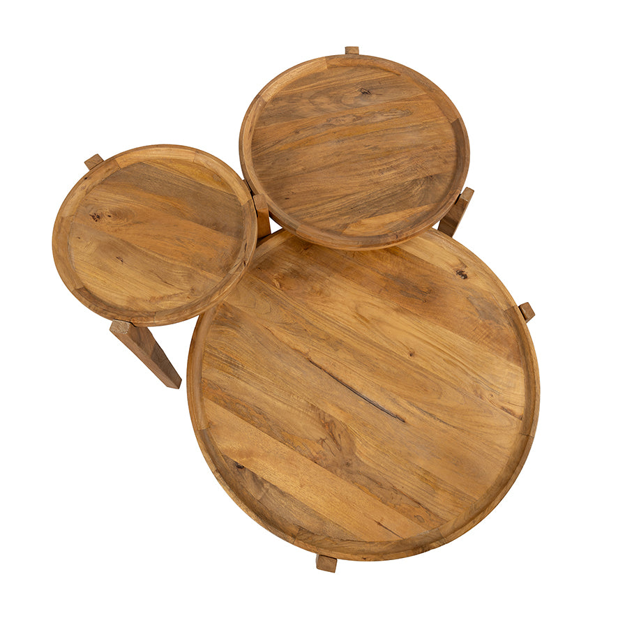 salontafel Berlijn S/3, Natuurlijk- NW