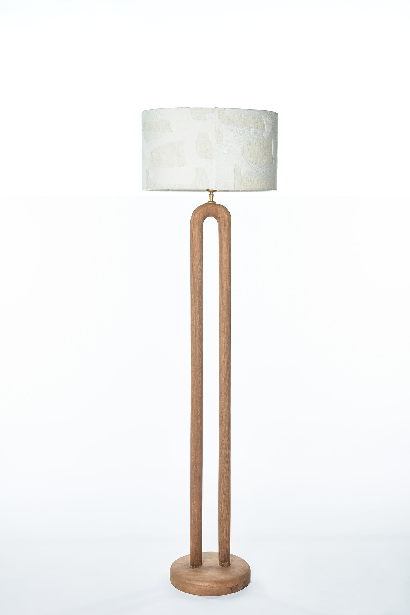 Vloerlamp Milano naturel/new look white - MD