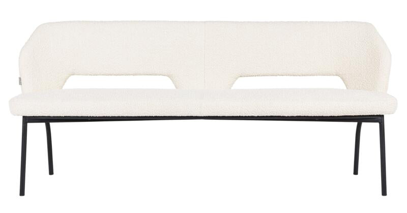 Bank Bloom 190 bouclé naturel - DTP