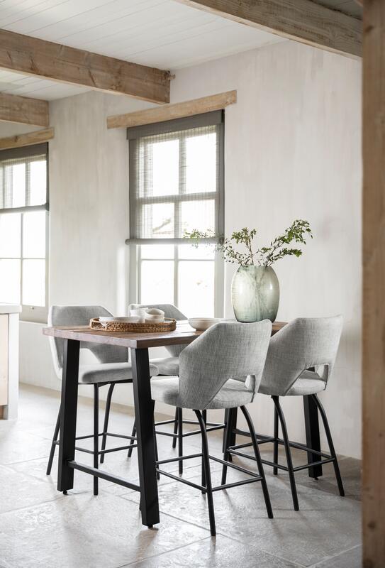 Counterstoel Bloom Polaris lichtgrijs - DTP