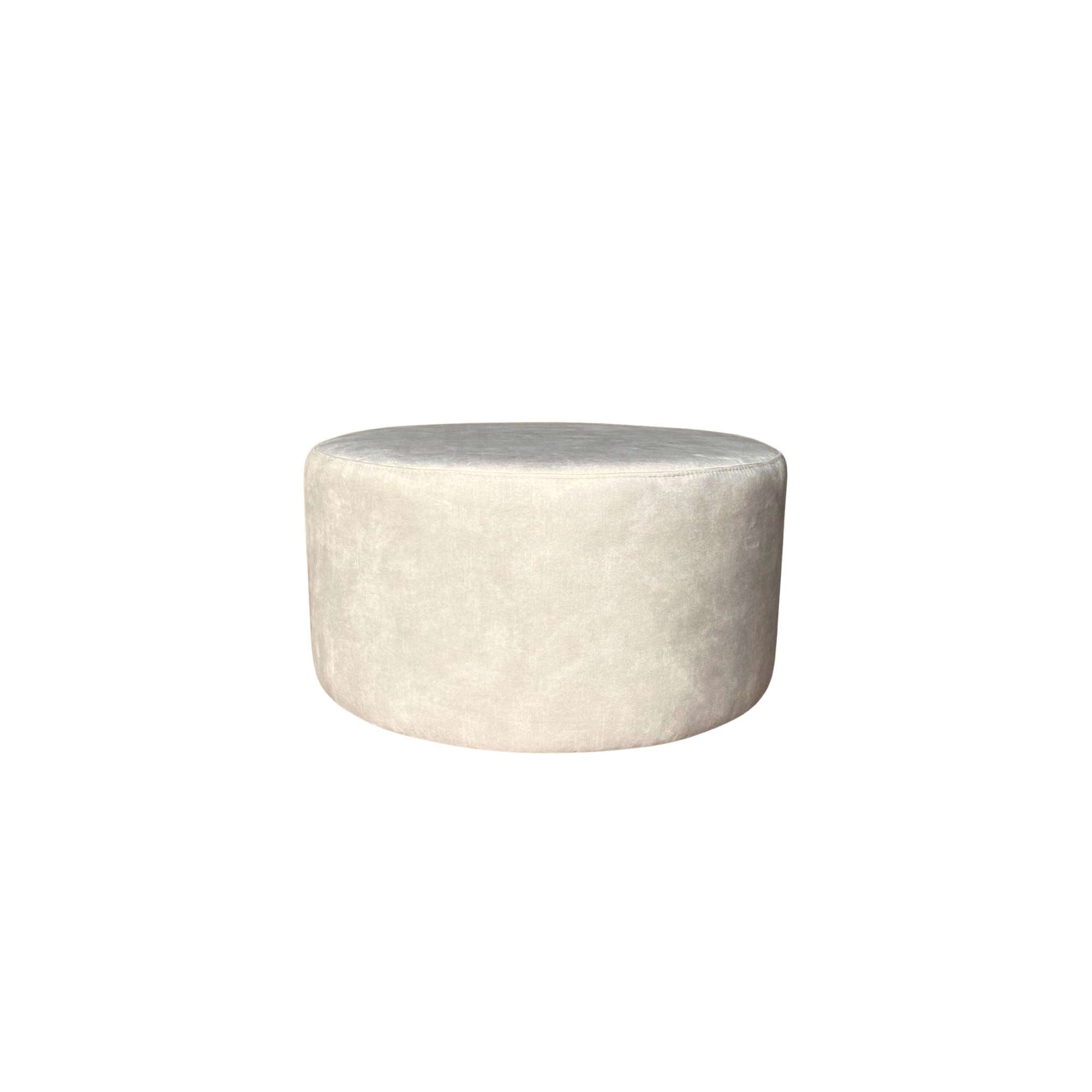 Poef | Rond | 60 cm | Adore 102 | Crème - STF