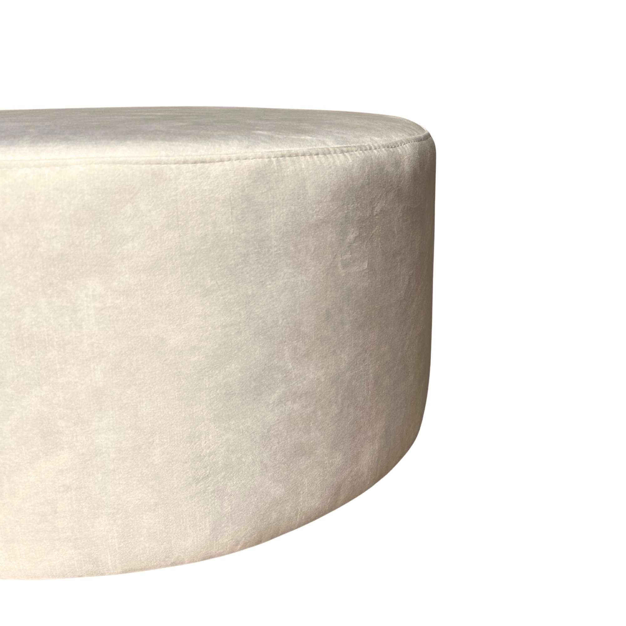 Poef | Rond | 60 cm | Adore 102 | Crème - STF
