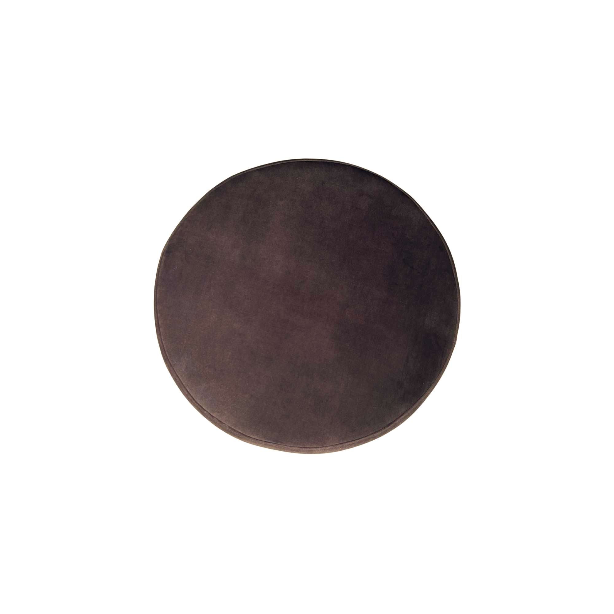 Poef | Rond | 60 cm | Adore 108 | Bruin - STF