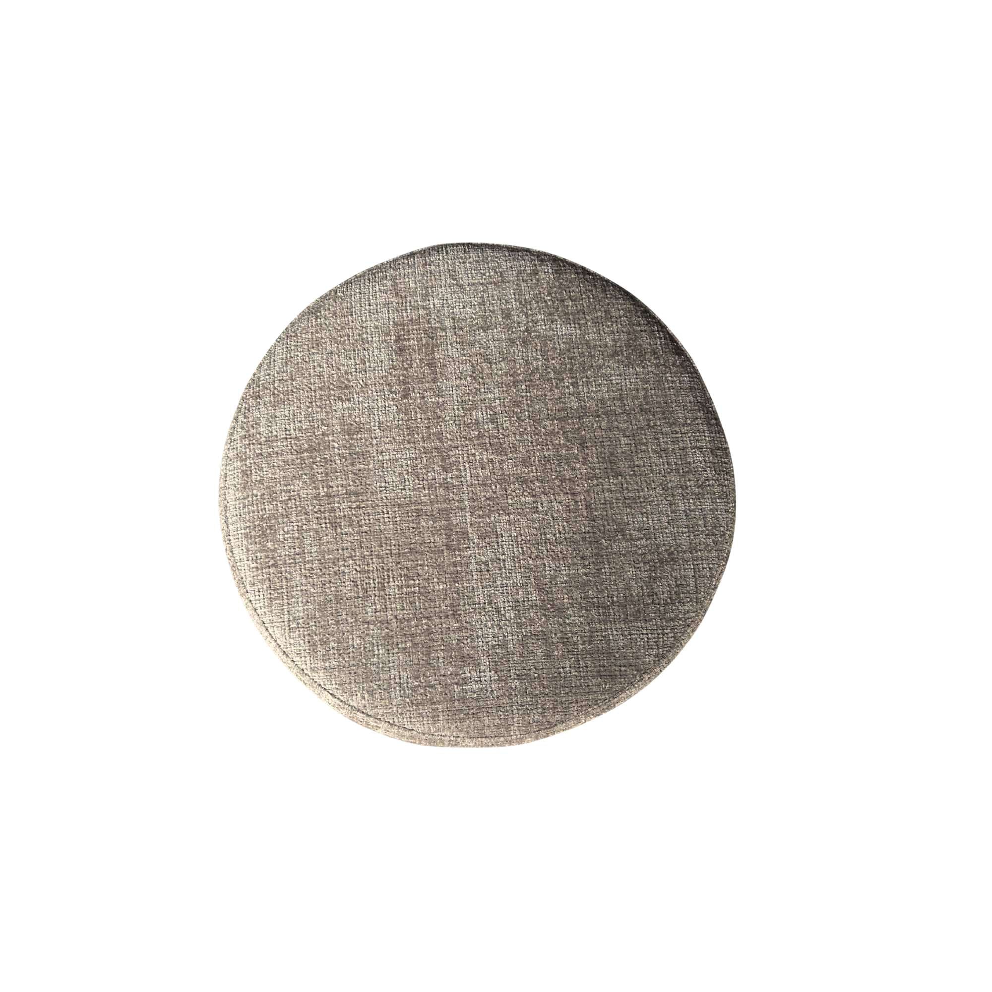 Poef | Rond | 60 cm | Cremona 14 | Taupe - STF