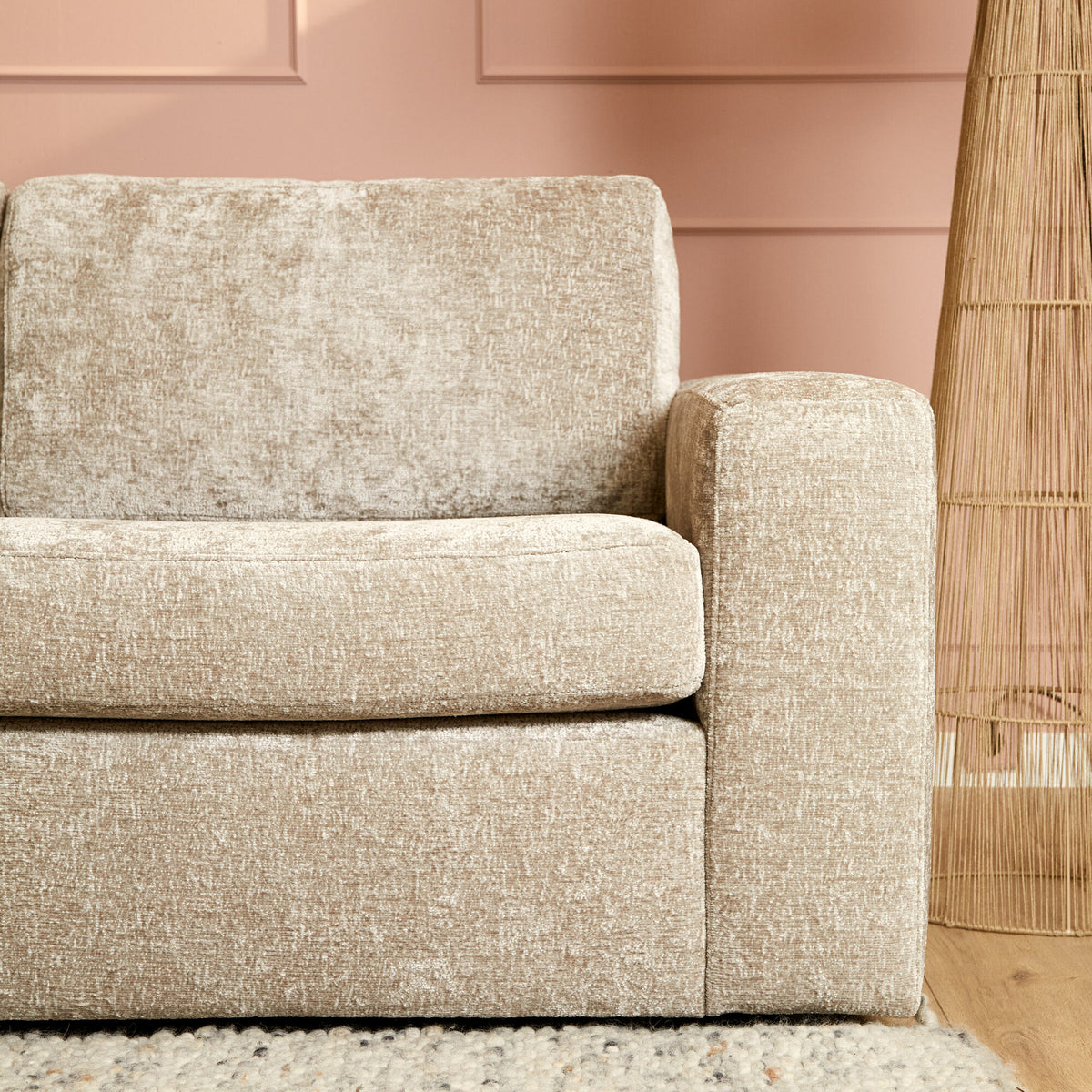 Canapé Alma | Divan gauche + canapé 2,5 places | Beige - STF