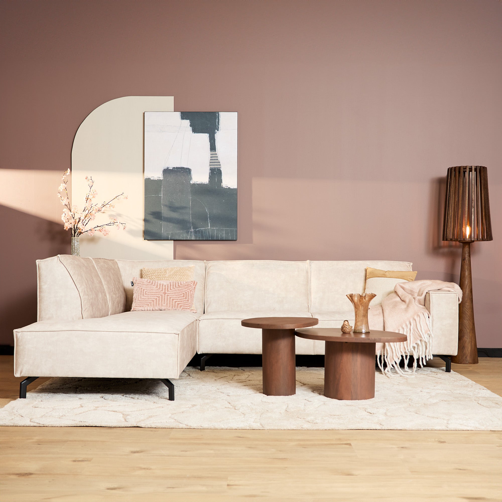 Sofa Floris | Divan links + 2,5-zit - STF