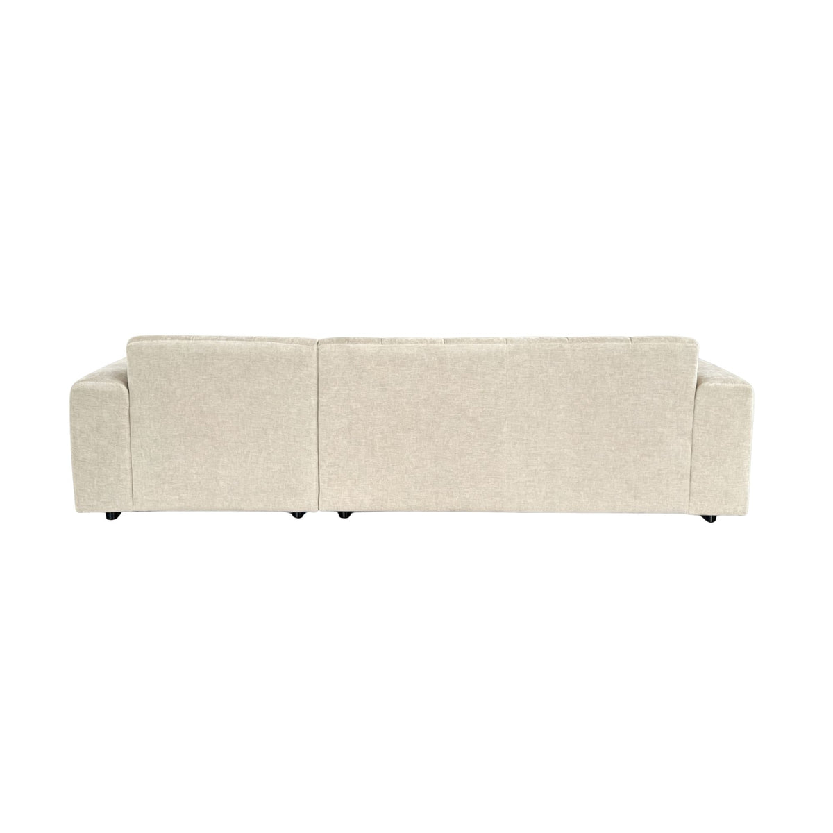 Salon Ruby Hoekbank Beige 2,5-zits AL + Lounge R - STF
