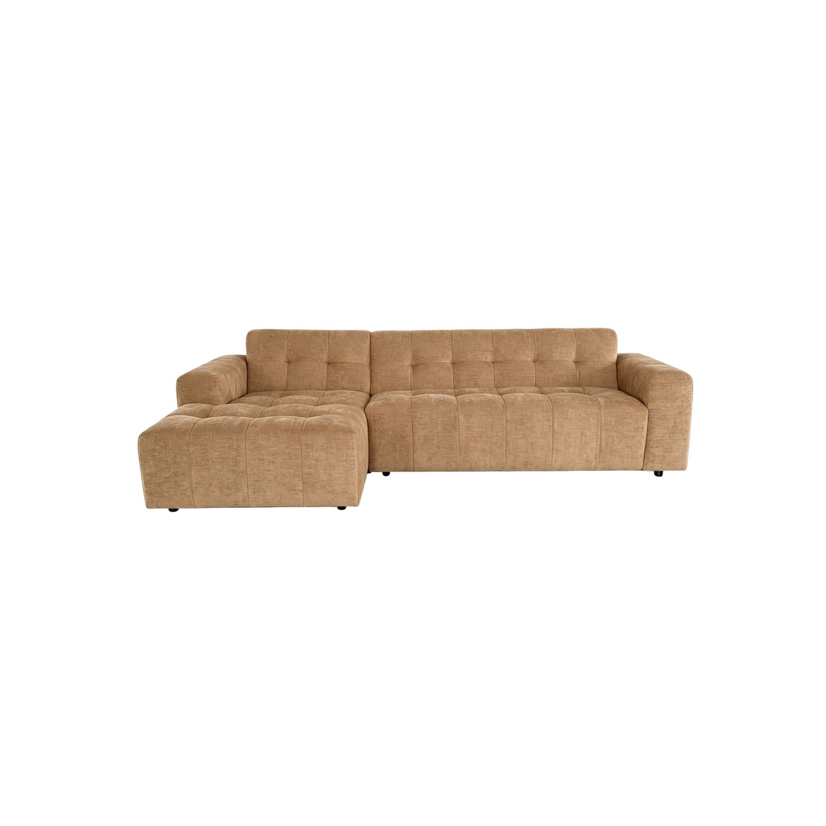 Salon Ruby hoekbank Camel Lounge L + 2,5-zits arm rechts - STF