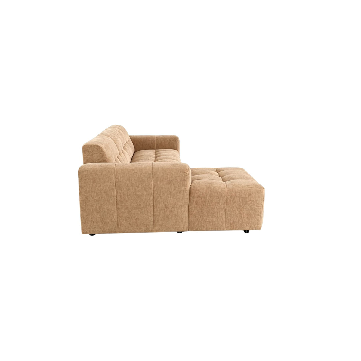 Salon Ruby hoekbank Camel Lounge L + 2,5-zits arm rechts - STF