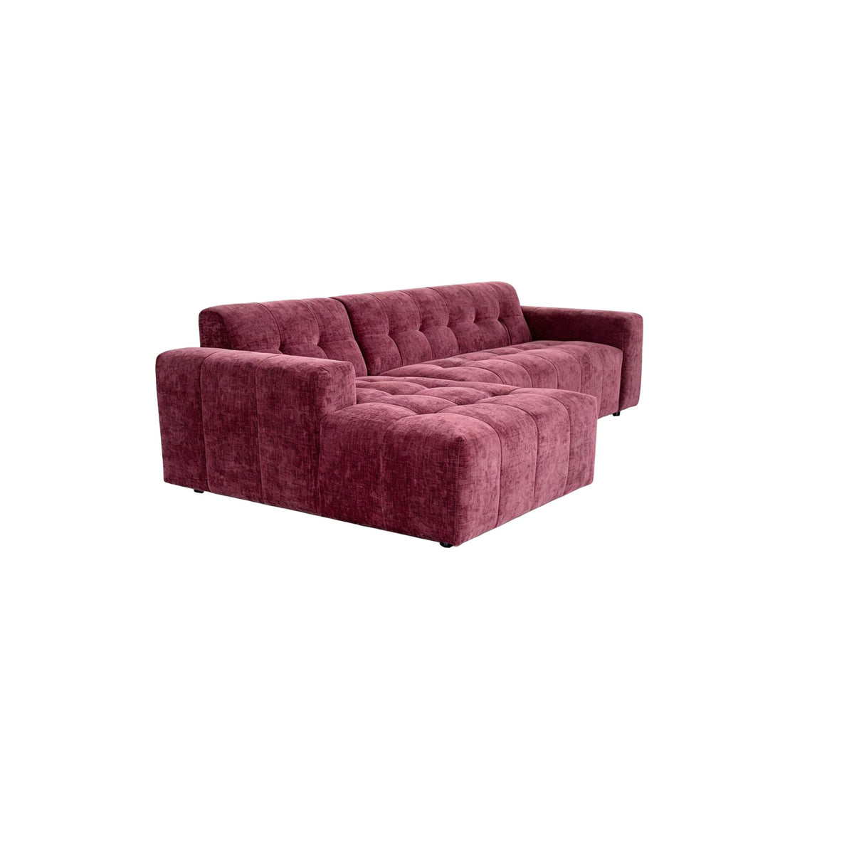 Salon Ruby Hoekbank Paars Lounge L + 2,5-zits AR - STF