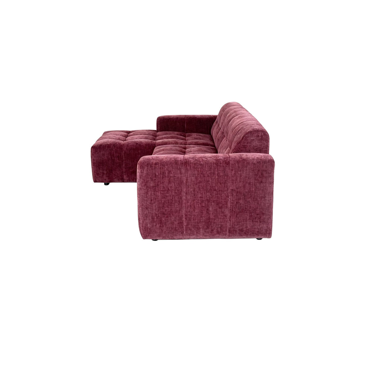 Salon Ruby Hoekbank Paars Lounge L + 2,5-zits AR - STF