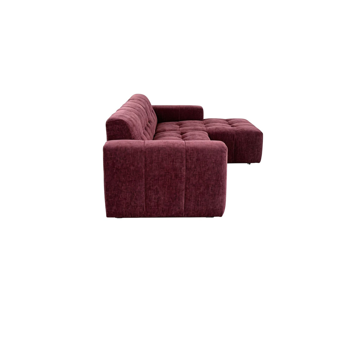 Salon Ruby Hoekbank Paars 2,5-zits AL + Lounge rechts - STF