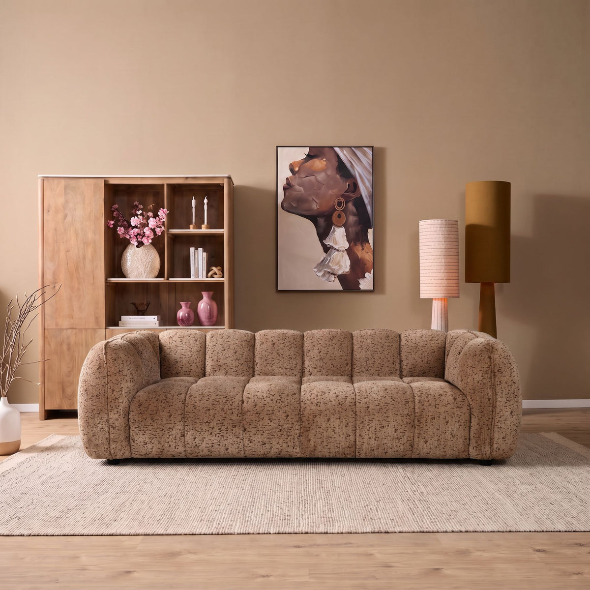 Sofa Morris 3-zits taupe - STF
