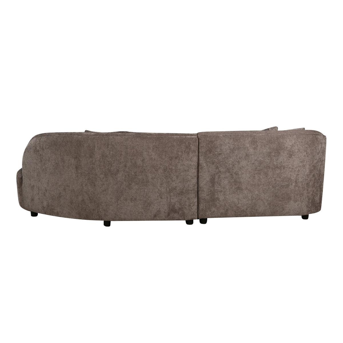 Sofa Novi hoekbank grijs 3-zits + lounge rechts - STF