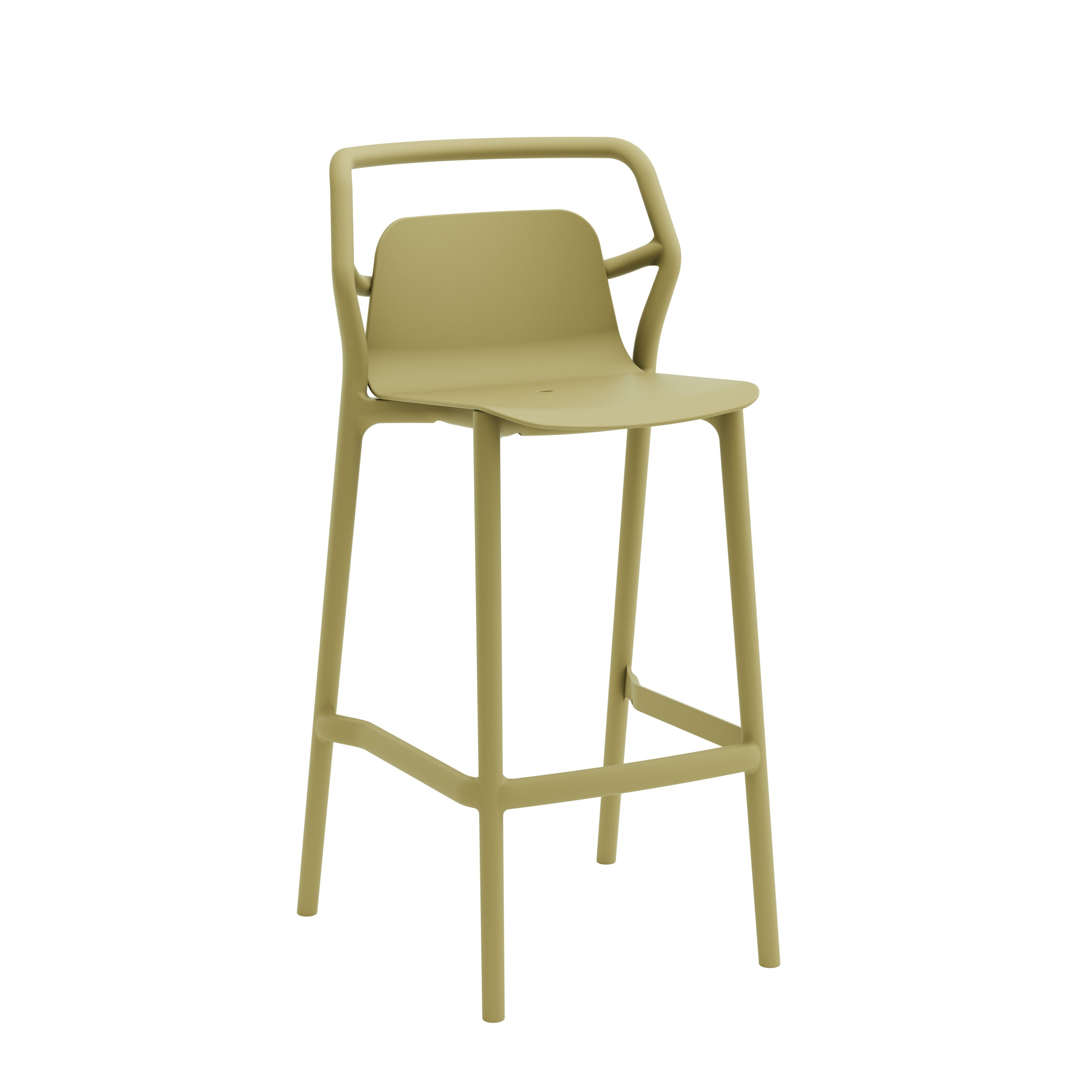 Outdoor barstoel Mia techno polymeer - LV