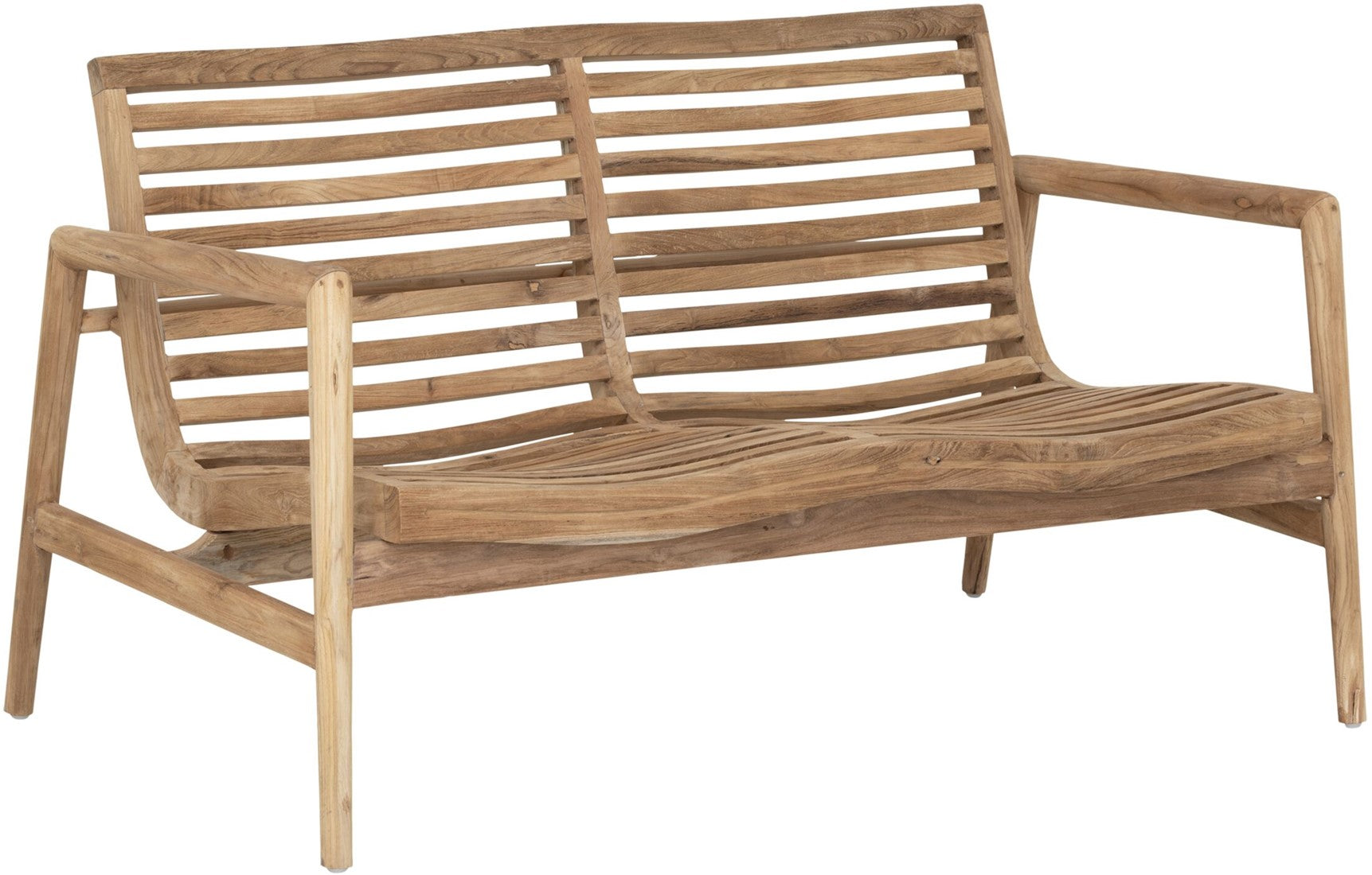 Outdoor bank Ray - teak - DTP