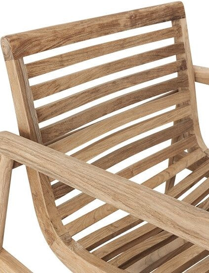 Outdoor bank Ray - teak - DTP