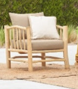 Outdoor lounge set Simon PRN - teak