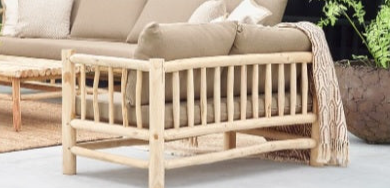 Outdoor lounge set Simon PRN - teak