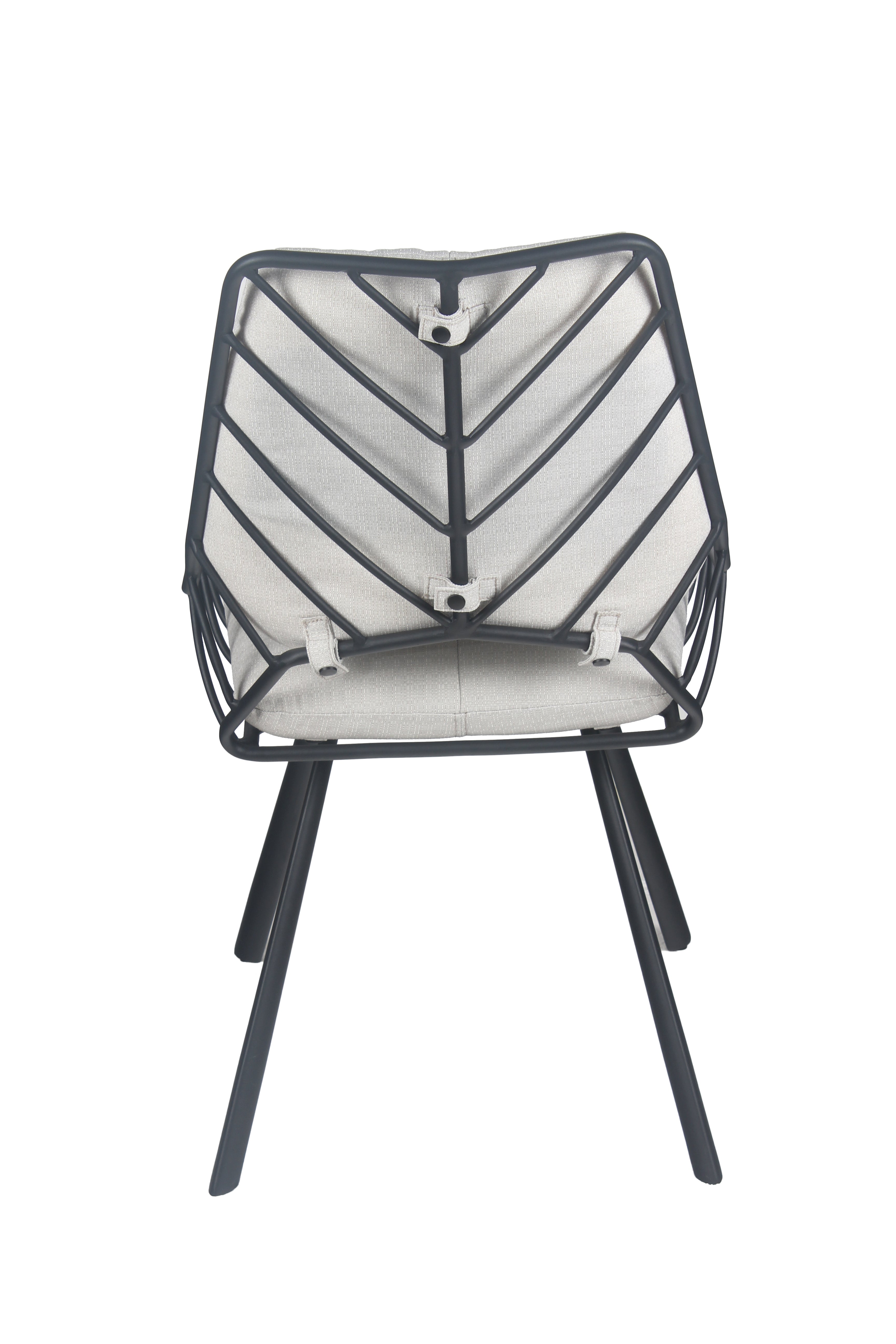 Outdoor stoel Rex zwart - LV