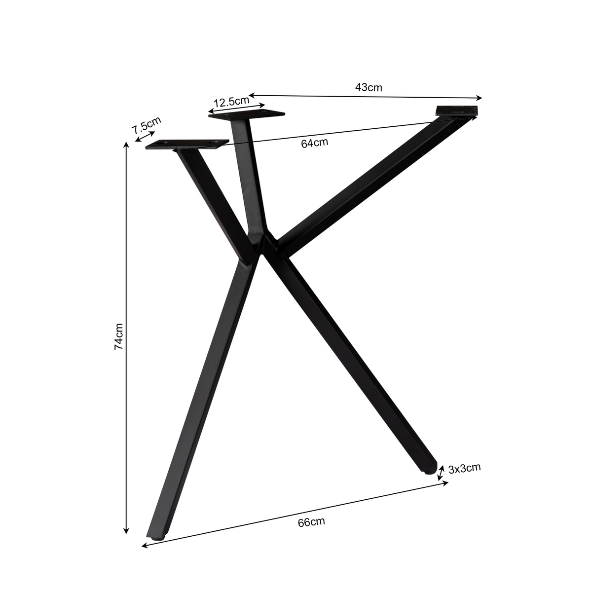 Y-Poot | Zwart - STF