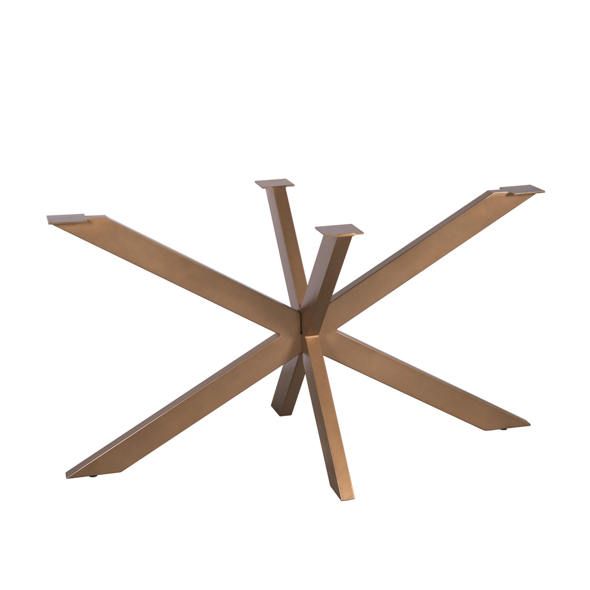 Matrixpoot brons ovaal/rechthoekig 140 cm koker 4x8 cm - STF