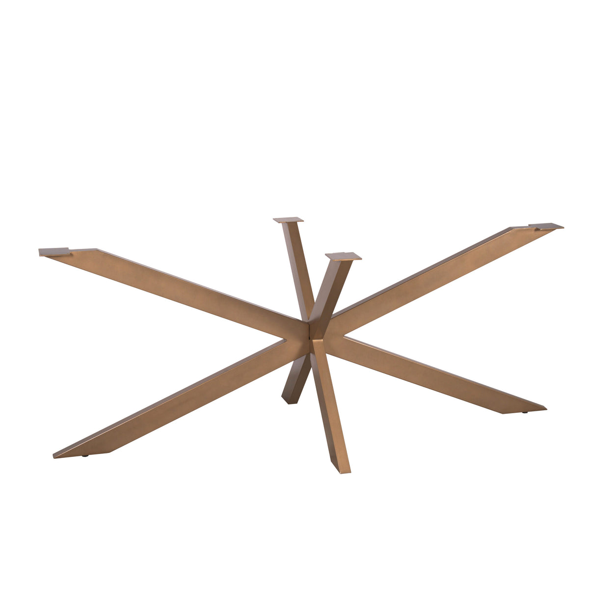 Matrixpoot Brons Ovaal/Rechthoek 190 cm Koker 4x8 cm - STF