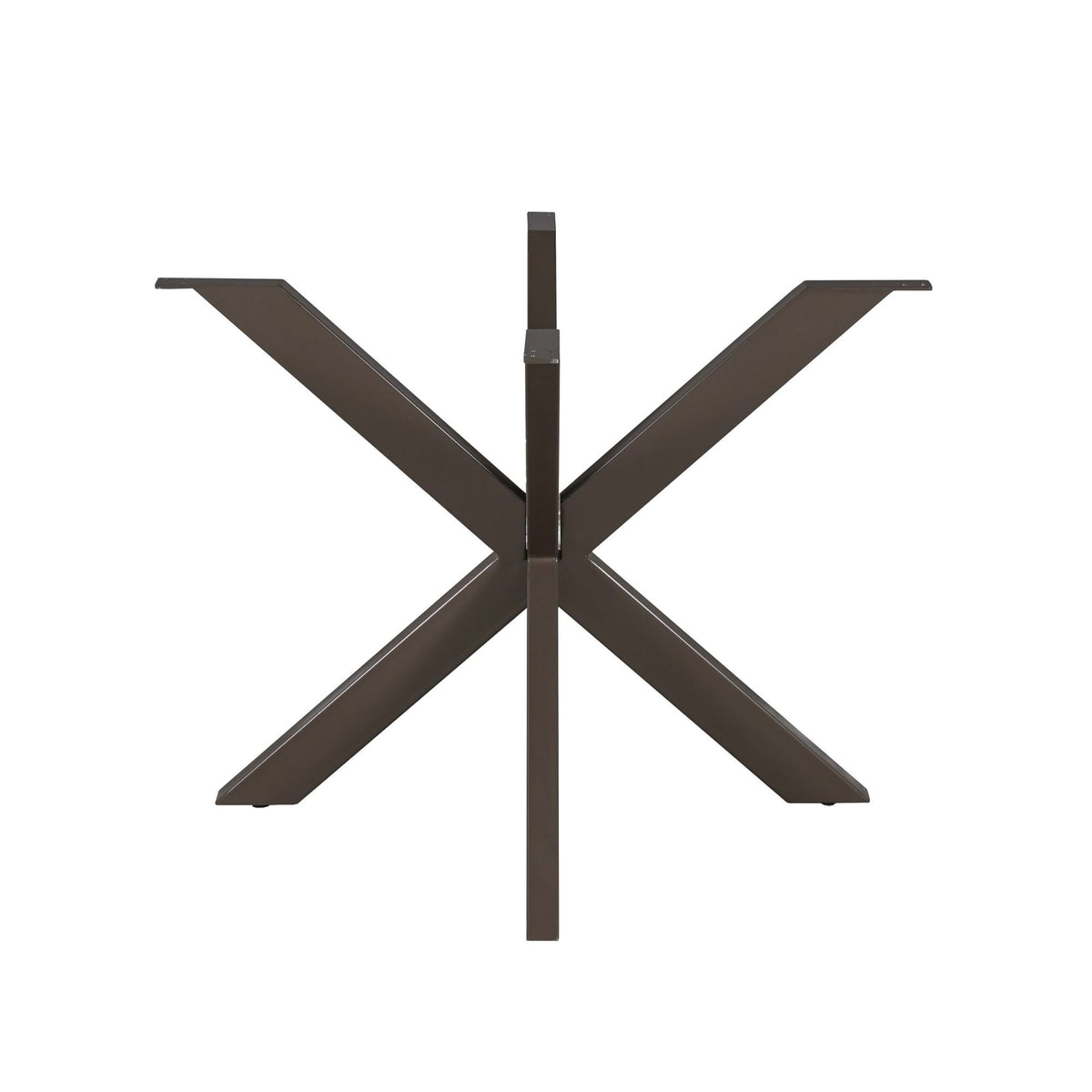 Matrixpoot Anodisch Bruin Ronde Koker 4x8 cm - STF