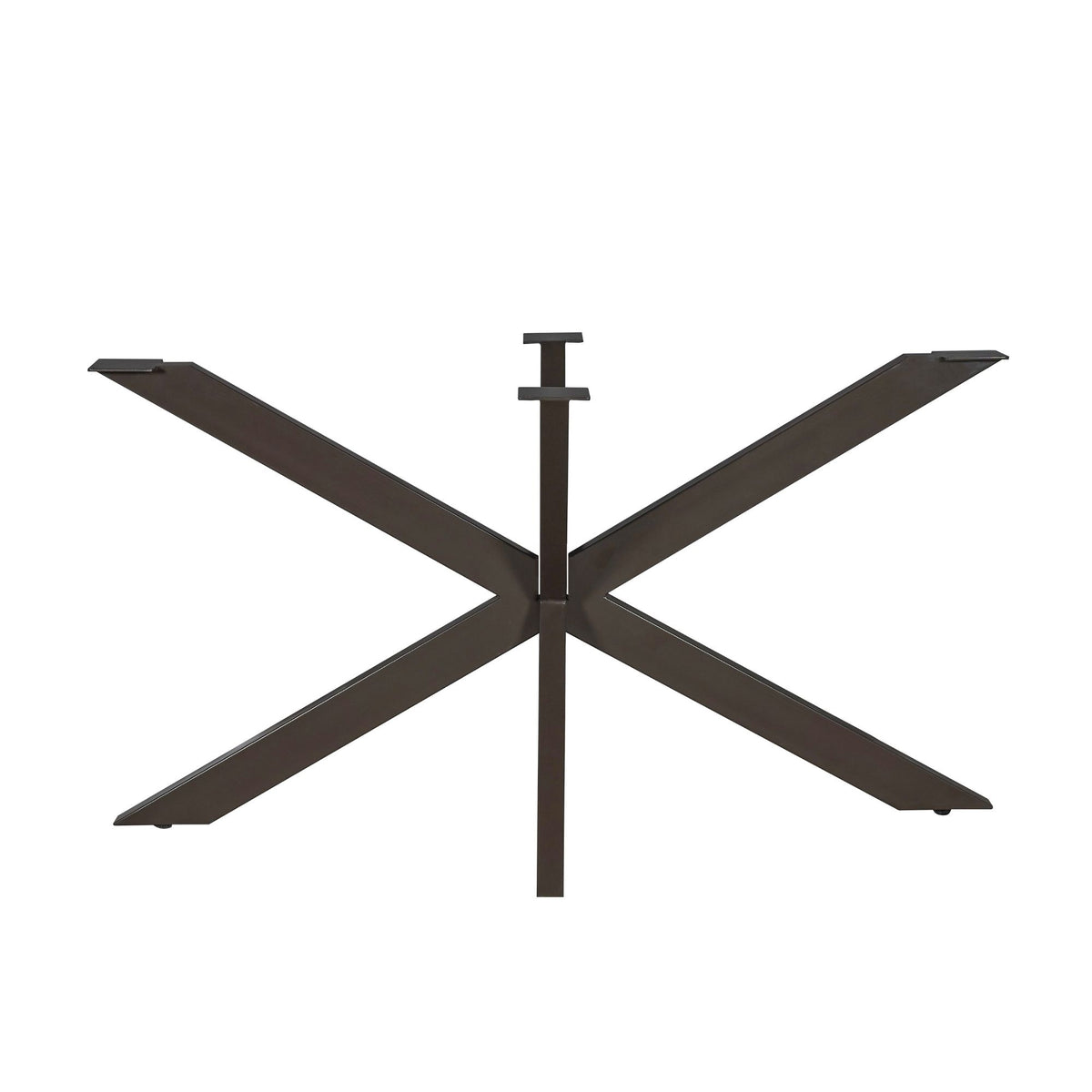 Matrixpoot Anordic Bruin Ovaal/Rechthoek 140 cm Koker 4x8 cm - STF