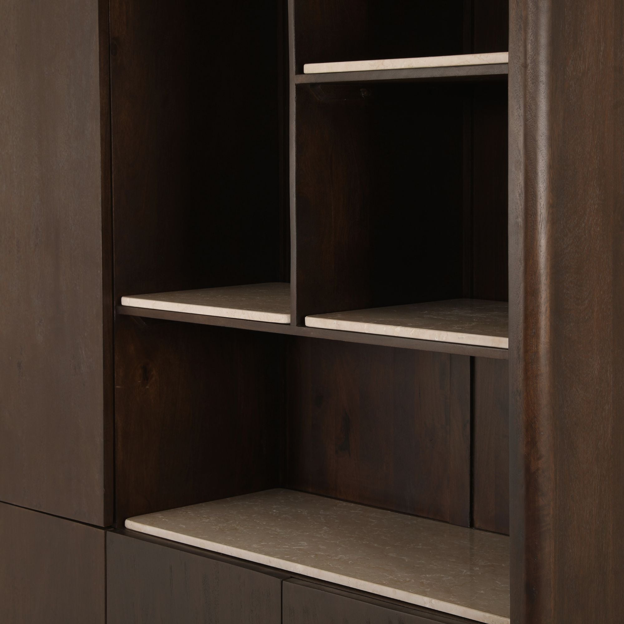 Inlegplank Vakkenkast XL Dallas Beige Marmer Set van 4 - STF
