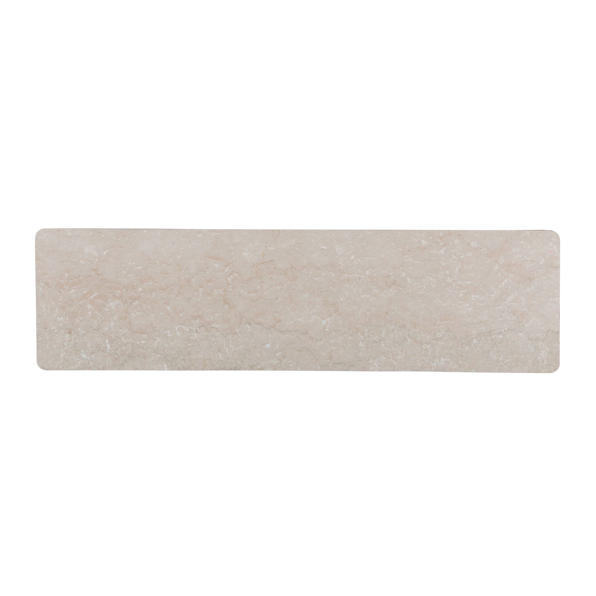 Bovenblad voor vakkenkast XL Dallas, beige marmer - STF