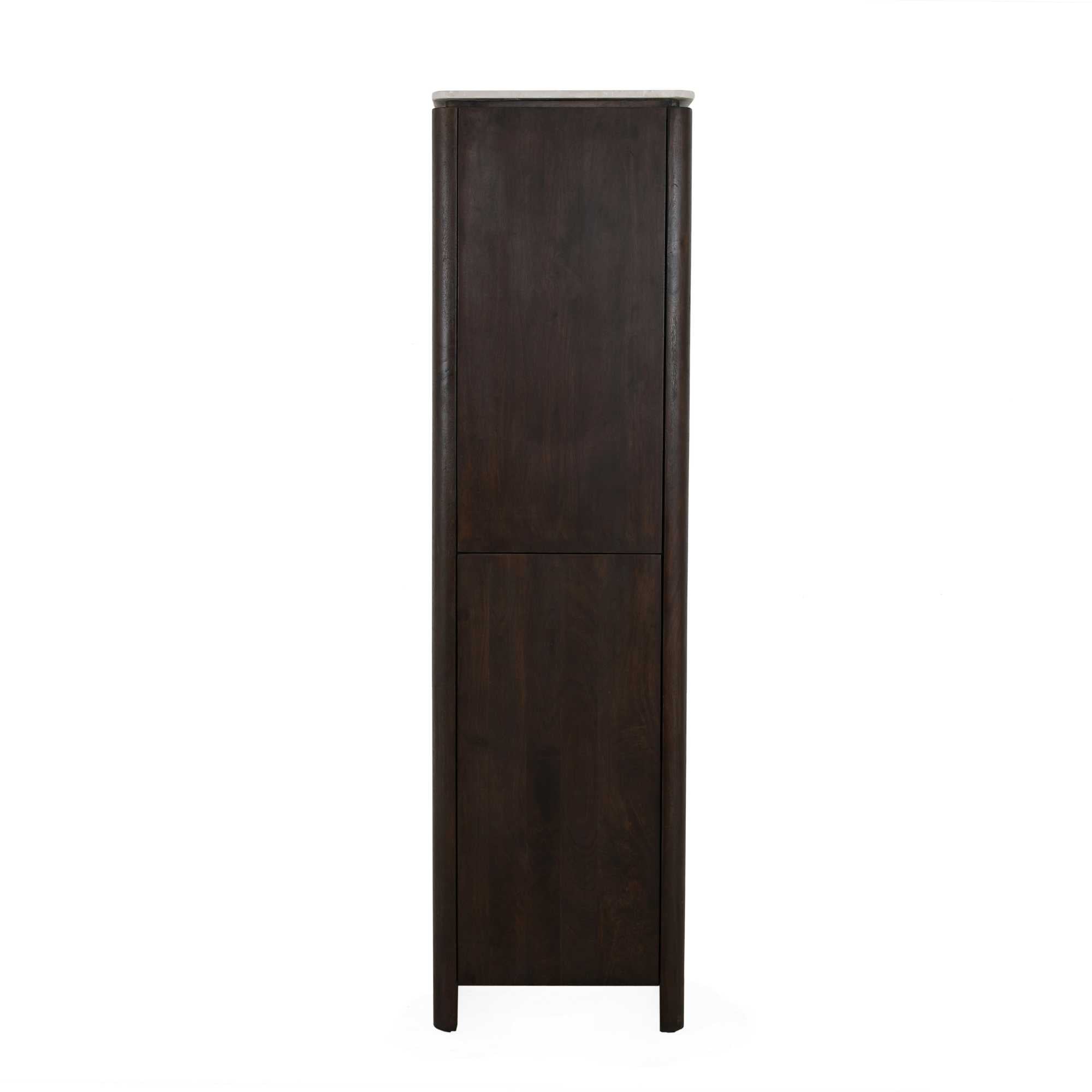Bovenblad kast Dallas beige marmer - STF