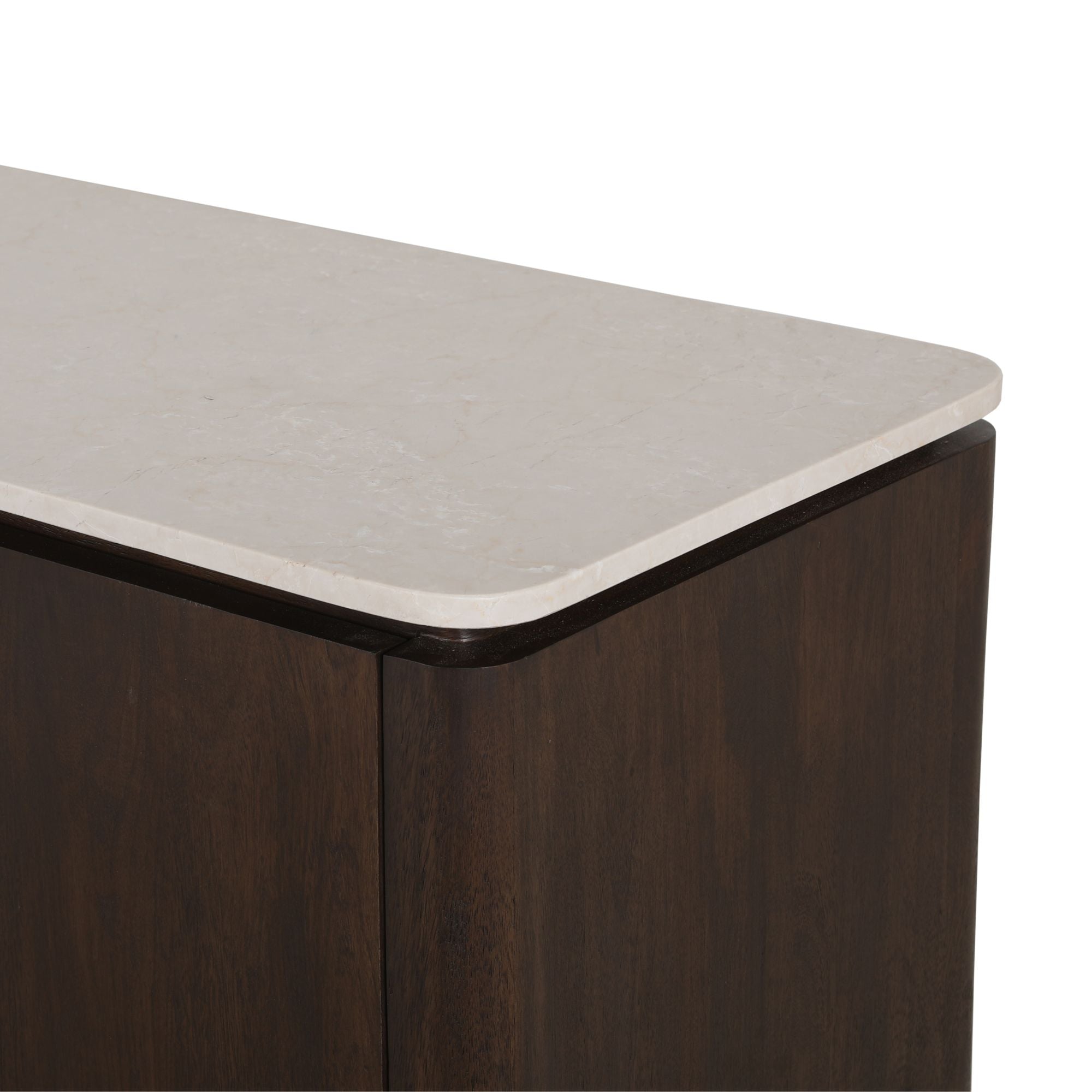 Bovenblad dressoir Dallas beige marmer 210 cm - STF