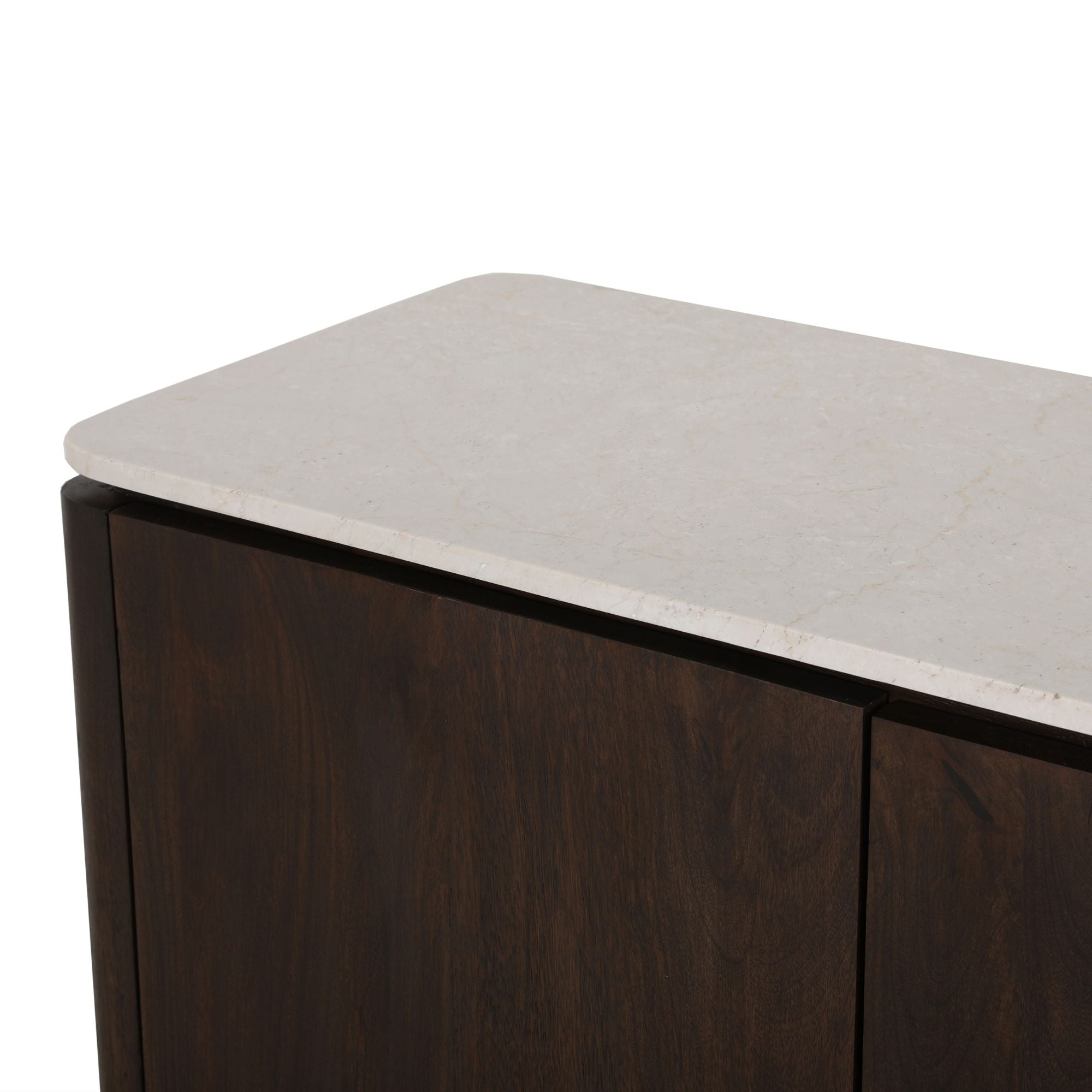 Bovenblad dressoir Dallas beige marmer 210 cm - STF