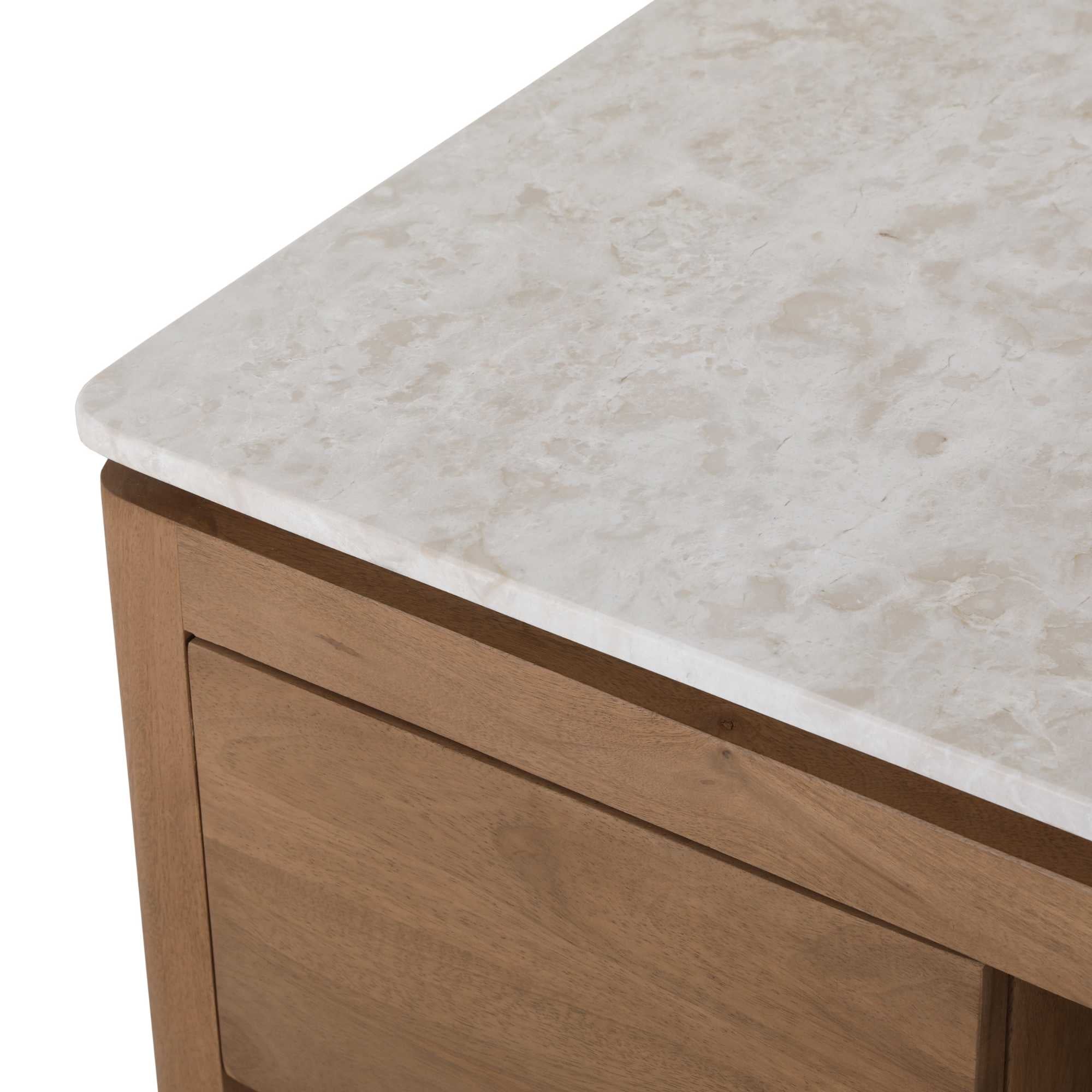Bovenblad salontafel Dallas beige marmer - STF