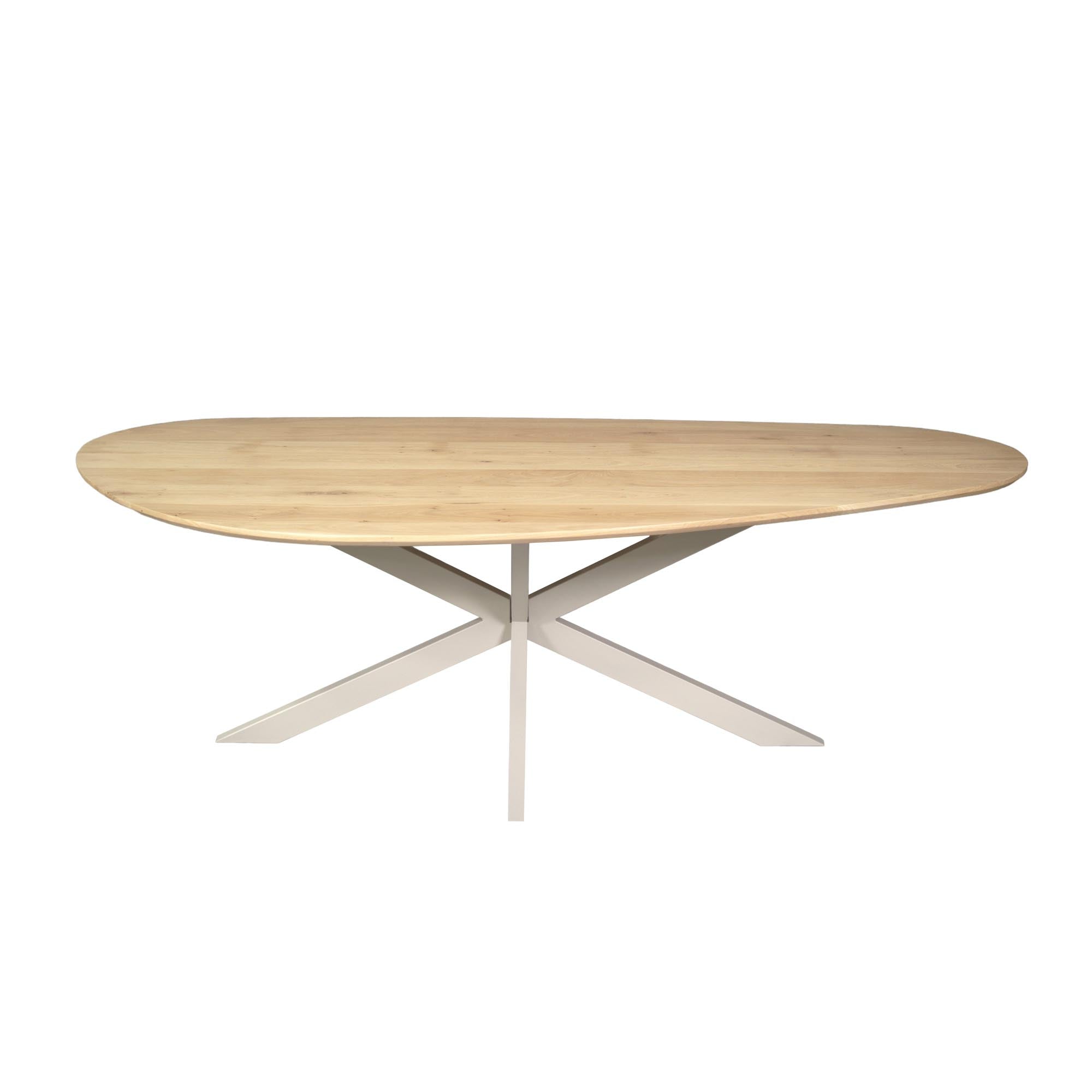 Eettafel Cloud | 180 cm | Eiken Naturel | Poot Zand - STF