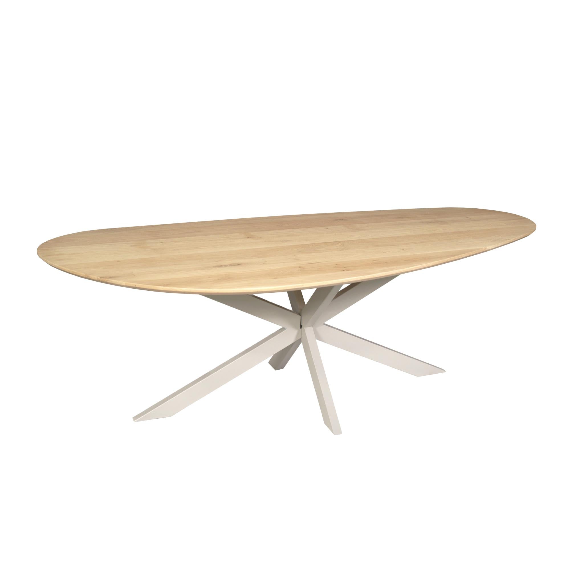 Eettafel Cloud | 180 cm | Eiken Naturel | Poot Zand - STF