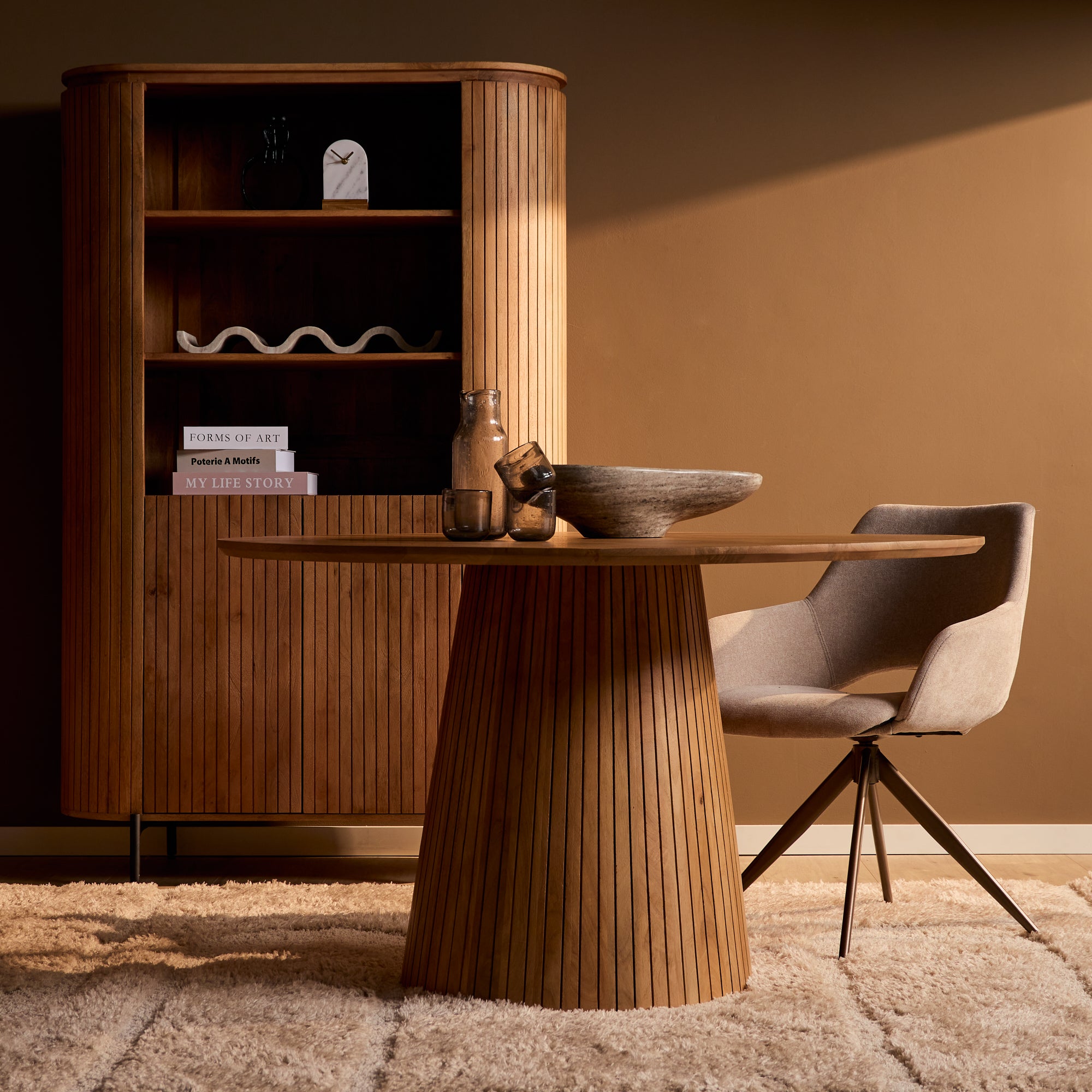 Eettafel Solana | 150 cm | Naturel - STF