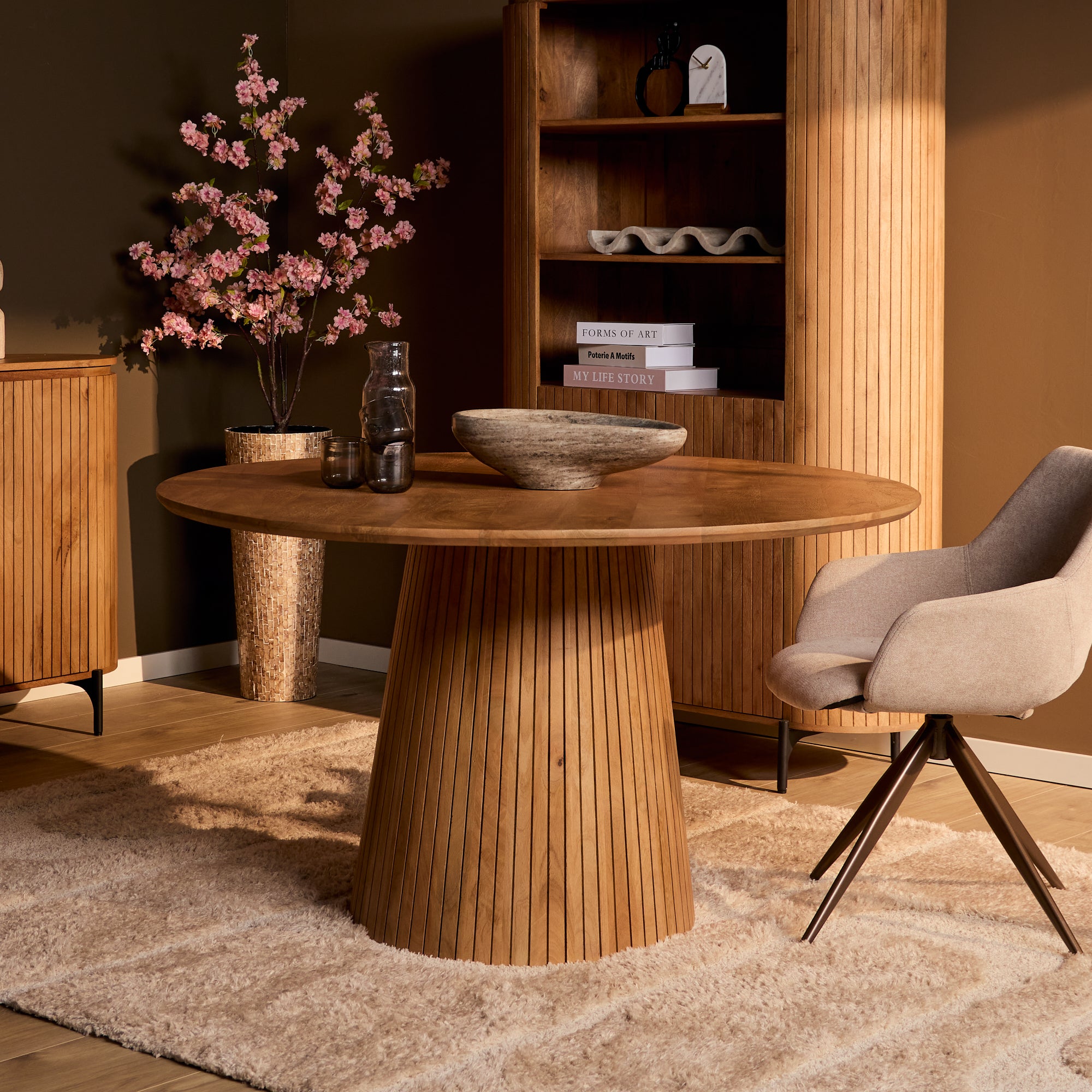 Eettafel Solana | 150 cm | Naturel - STF