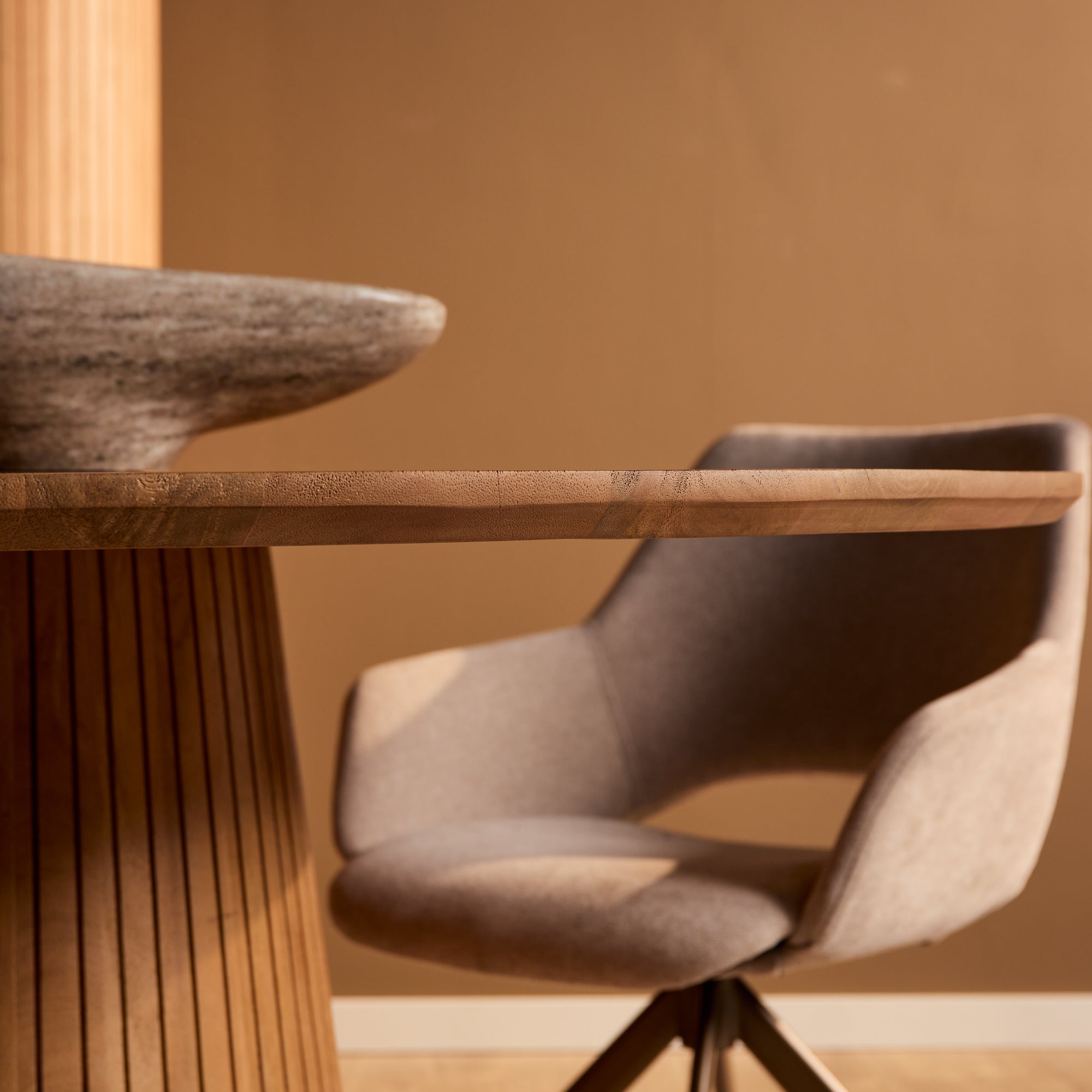 Eettafel Solana | 210 cm | Naturel | Ovaal - STF