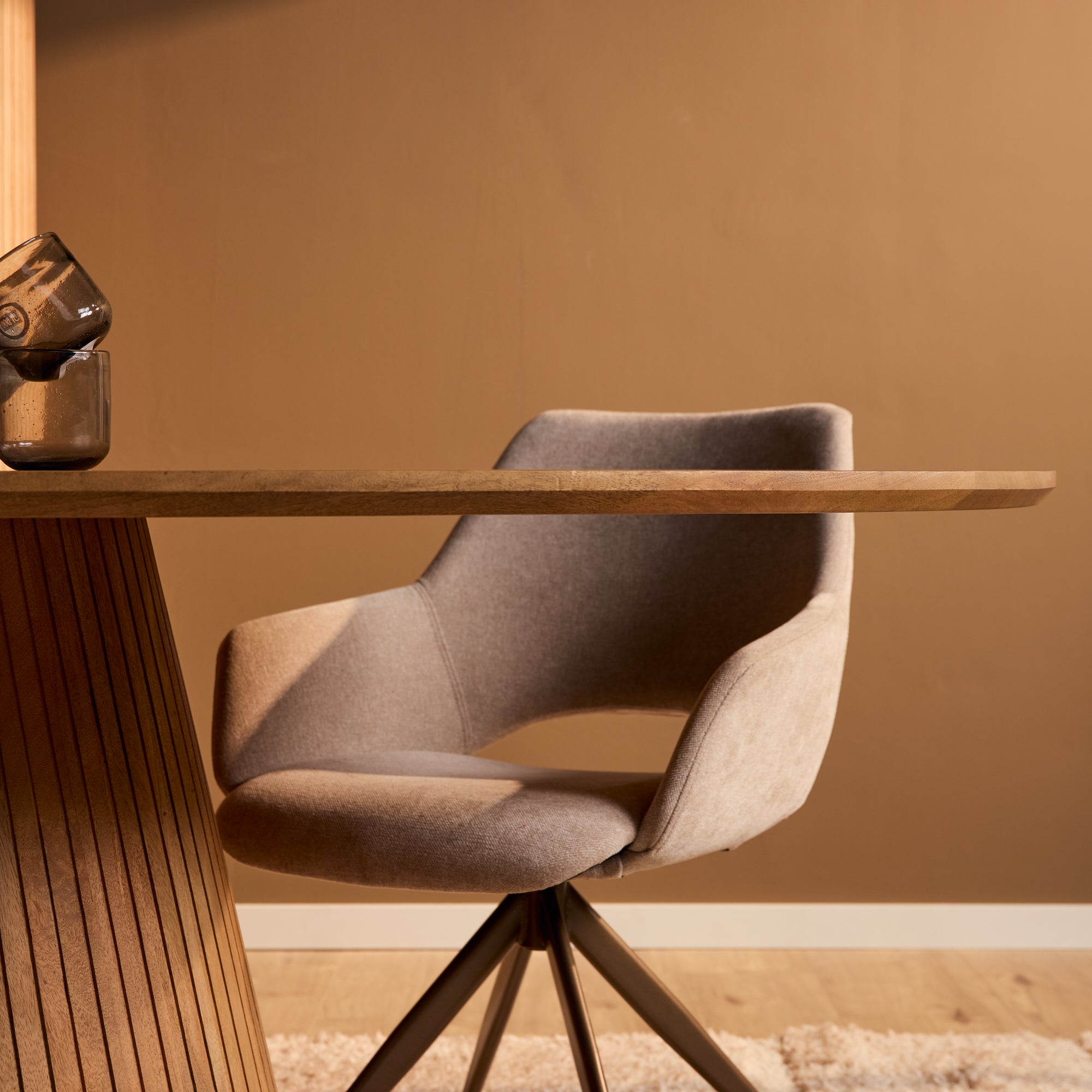 Eettafel Solana | 210 cm | Naturel | Ovaal - STF