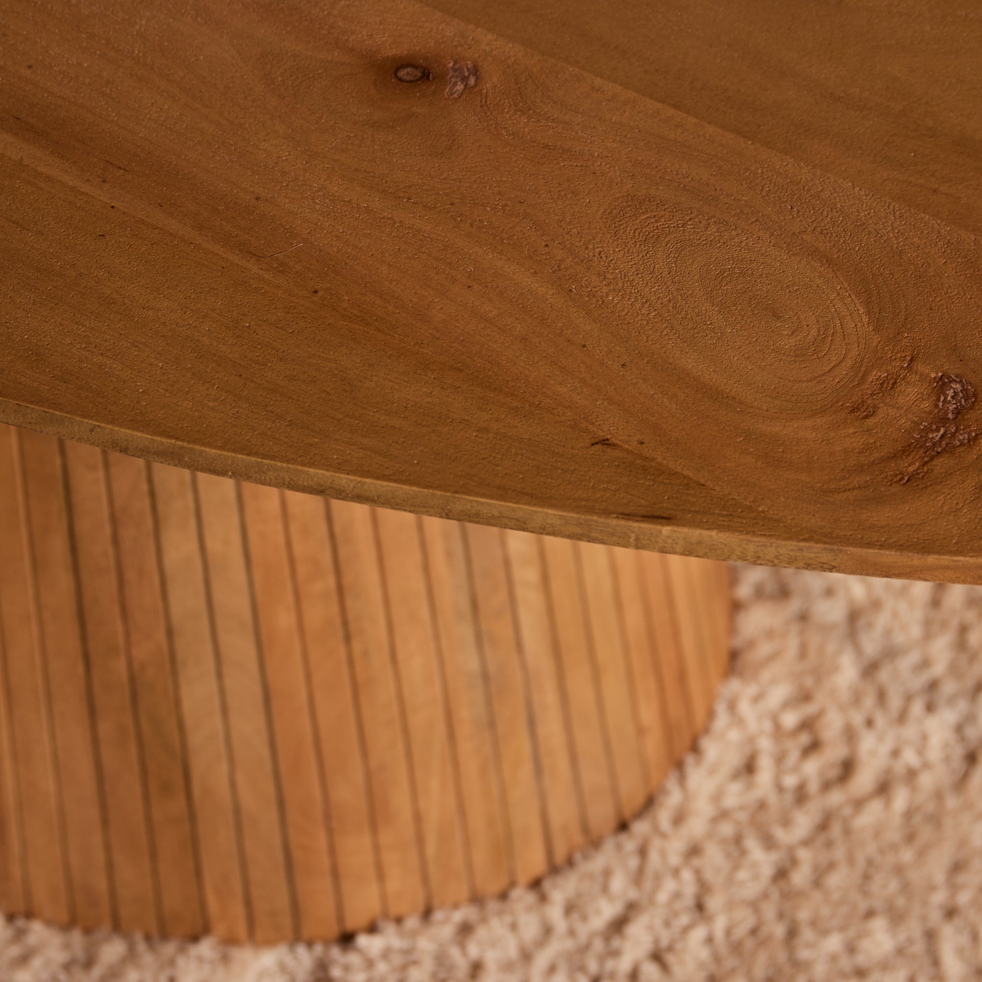 Eettafel Solana | 240 cm | Naturel | Ovaal - STF