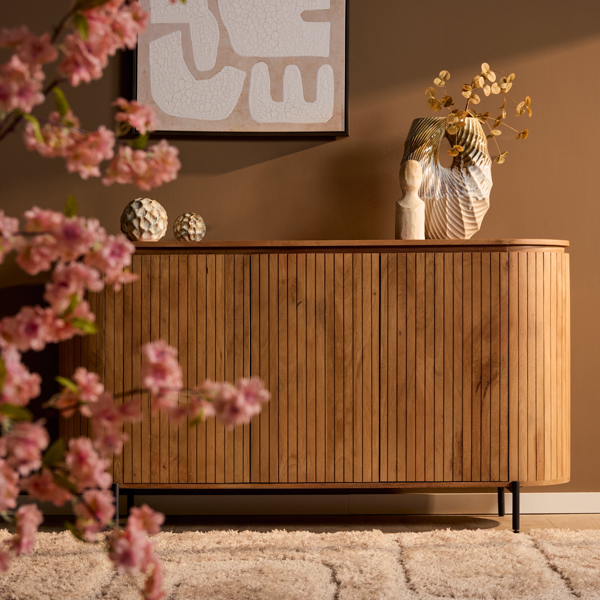 Dressoir Solana | 165 cm | Naturel - STF