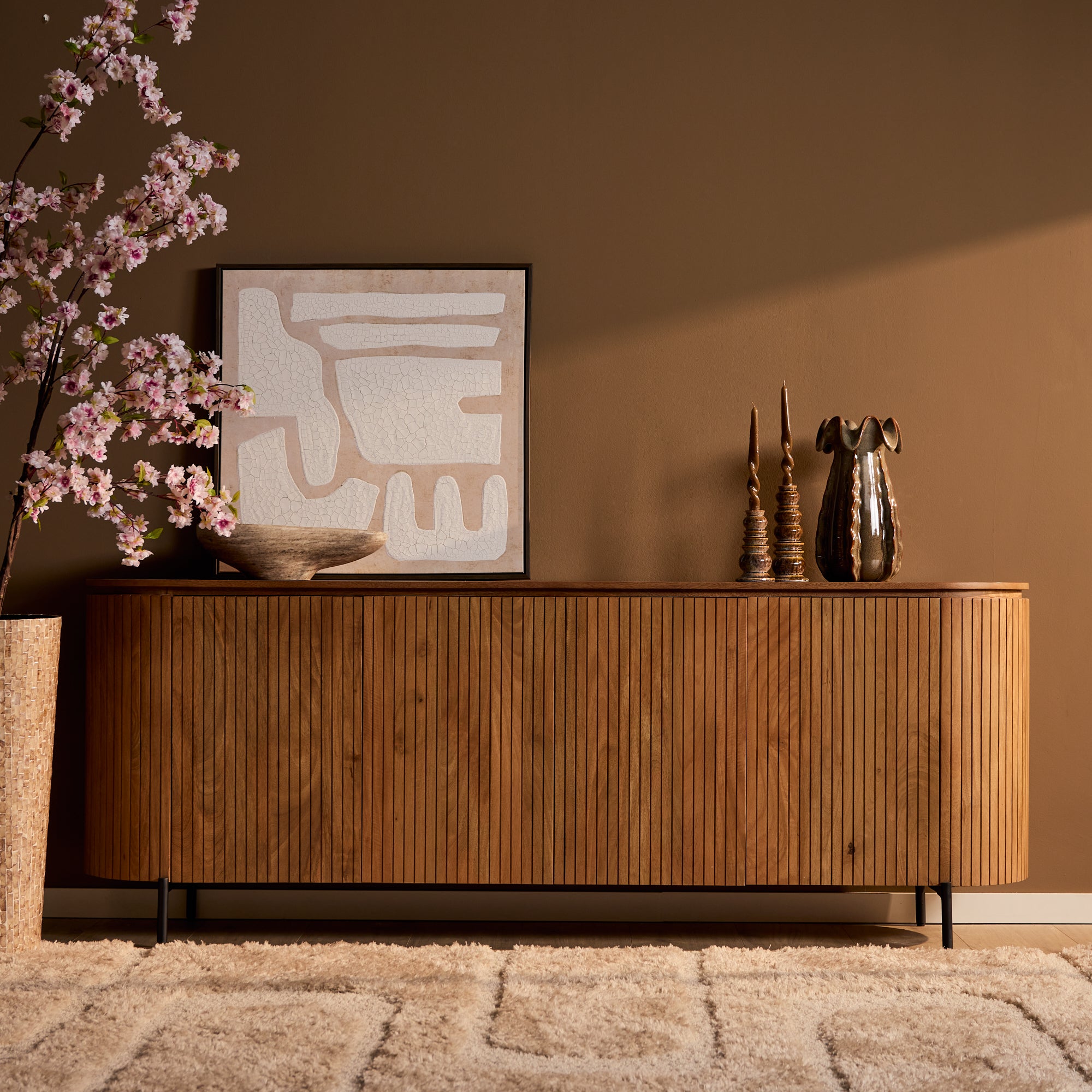 Dressoir Solana | 210 cm | Naturel - STF