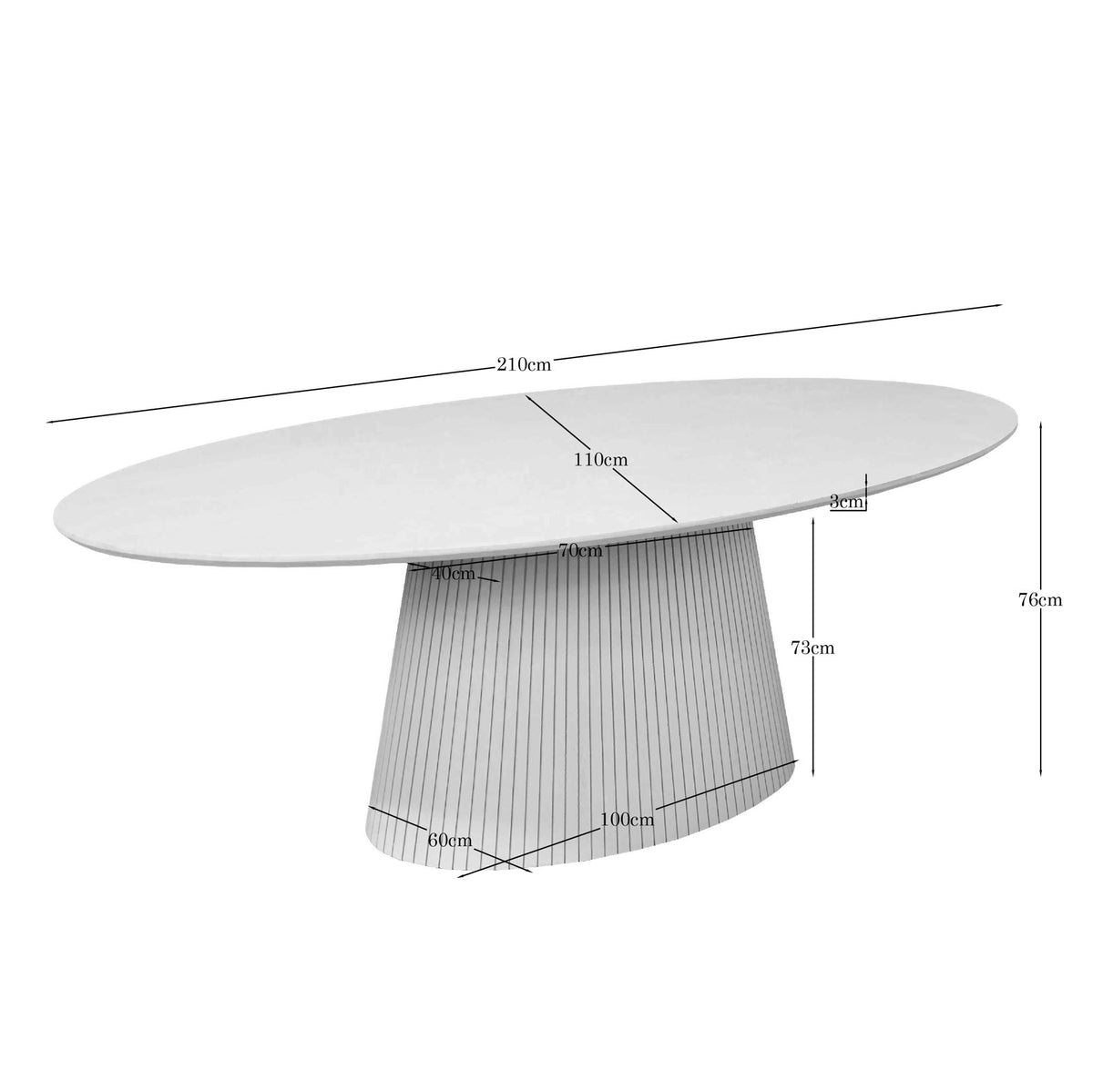 Salontafel Solana Zand Mangohout 50 cm - STF
