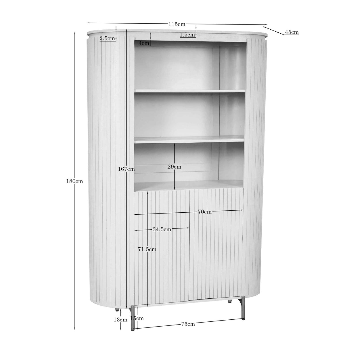 Salontafel Solana Zand Mangohout 50 cm - STF