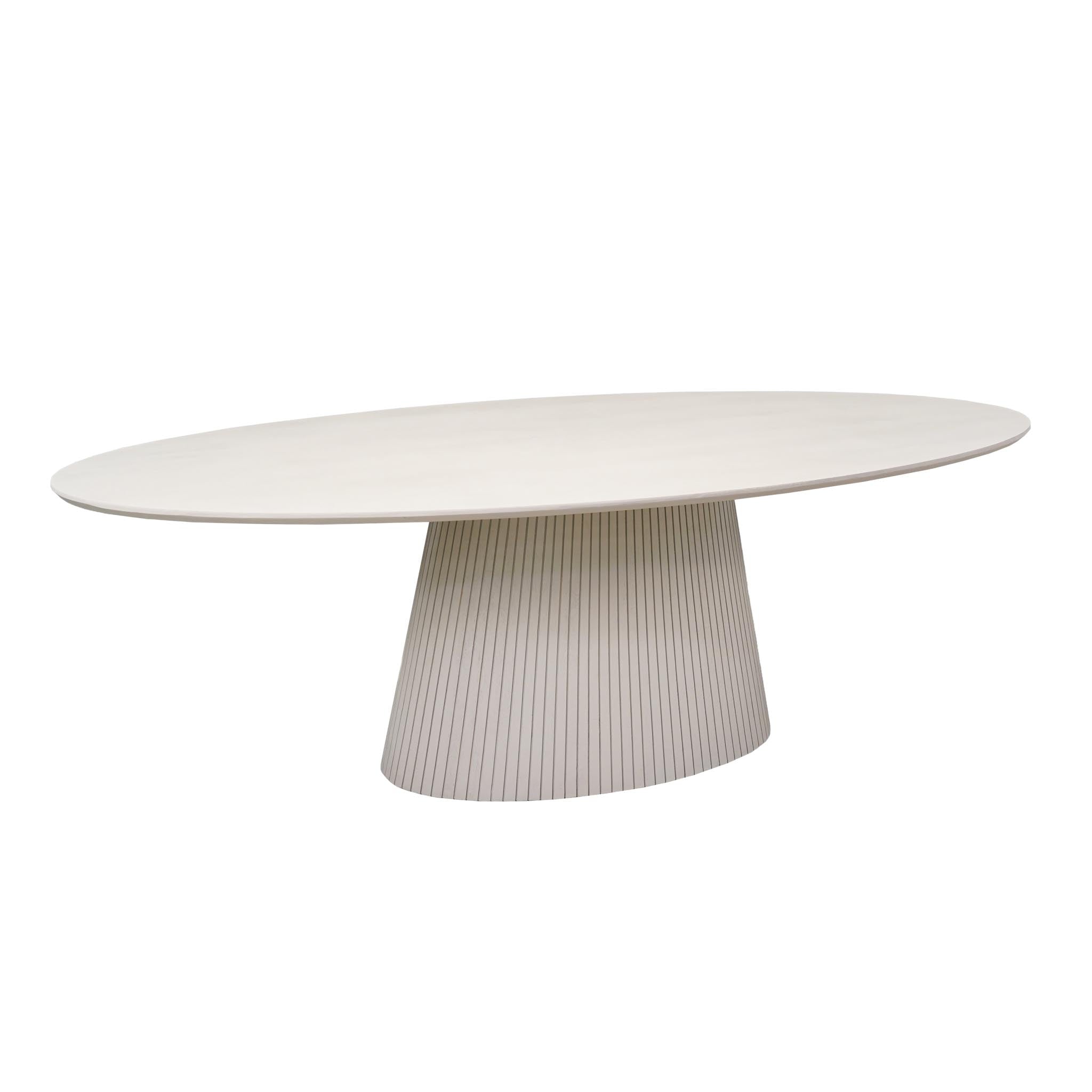 Ovale eettafel Solana Zand Mangohout 240 cm - STF