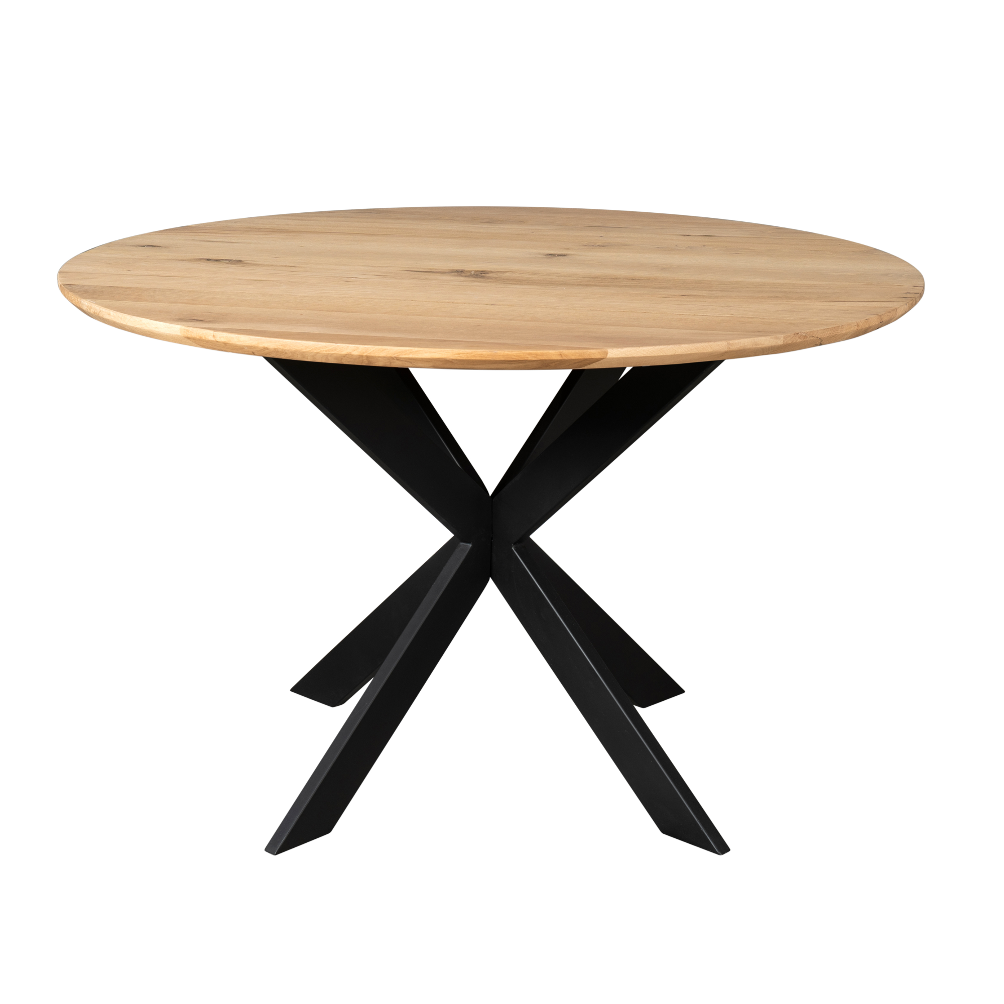 Eiken eettafel Ferris | Rond 150 cm | Naturel - STF